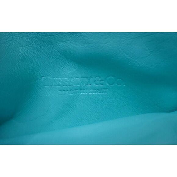 Tiffany & Co. Gold Pouch/Clutch with Iconic Tiffany Blue Interior - Picture 4 of 6